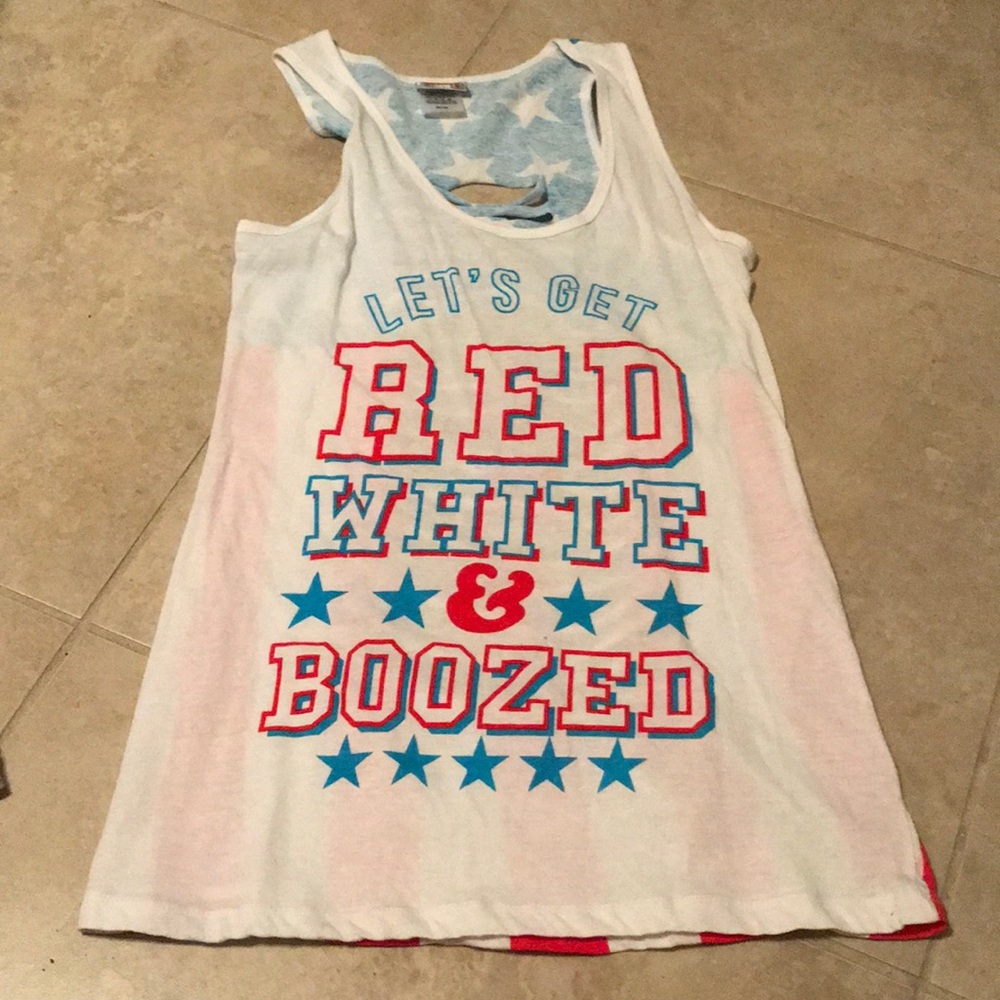 Patriotic tank top